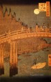 Puente Kyobashi 1858 Utagawa Hiroshige Ukiyoe